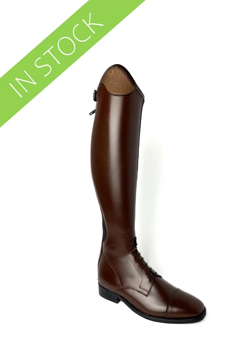 Petrie Riva Riding Boots - Brown/Brown 